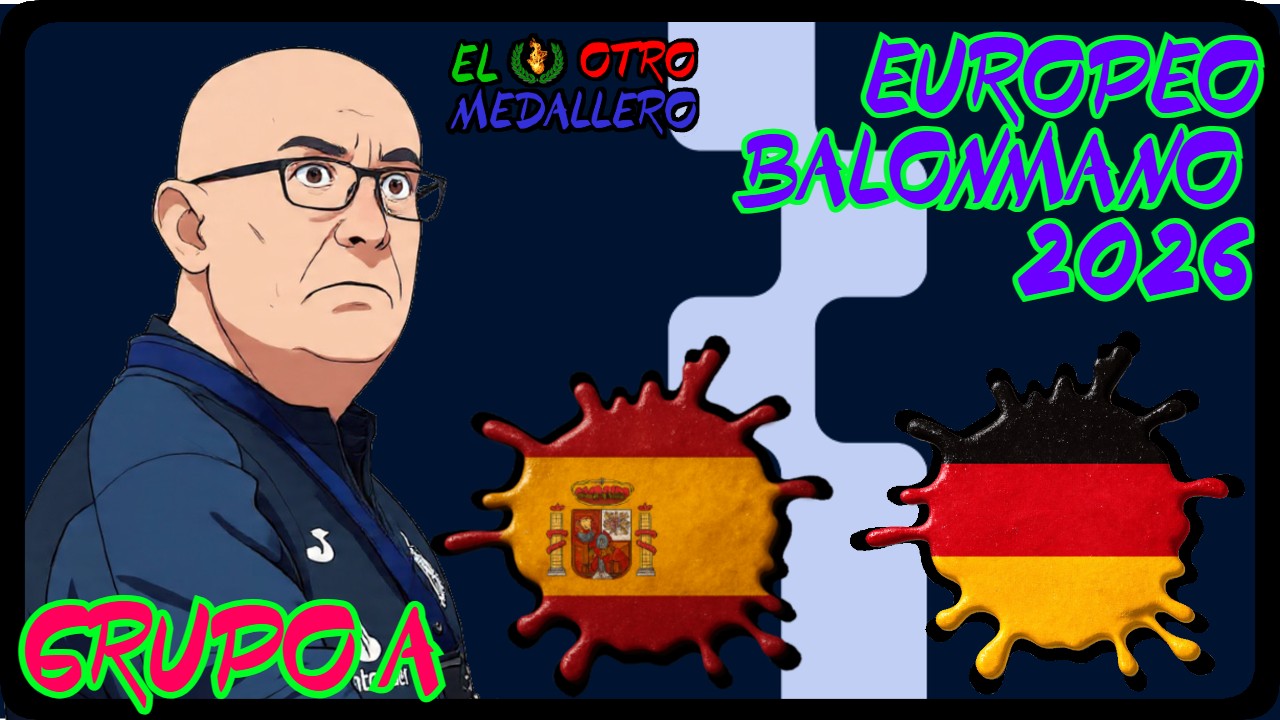 Resumen del tercer partido de los hispanos en el Europeo de balonmano masculino de 2026 celebrado en Dinamarca, Suecia y Noruega, contra el otro gran coco del grupo, Alemania, que aún por encima después de su derrota contra Serbia llega contra las cuerdas y este grupo patas arriba, donde España tiene que ganar si no quiere incluso poder quedar eliminada.