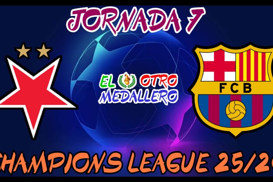 Resumen del séptimo partido de la Champions League 25/26, con el FC Barcelona visitando al Slavia de Praga, donde parece que su mayor rival va a ser el tremendo frío de la República Checa, pero con la obligación de ganar en búsqueda de apurar sus opciones de TOP 8.