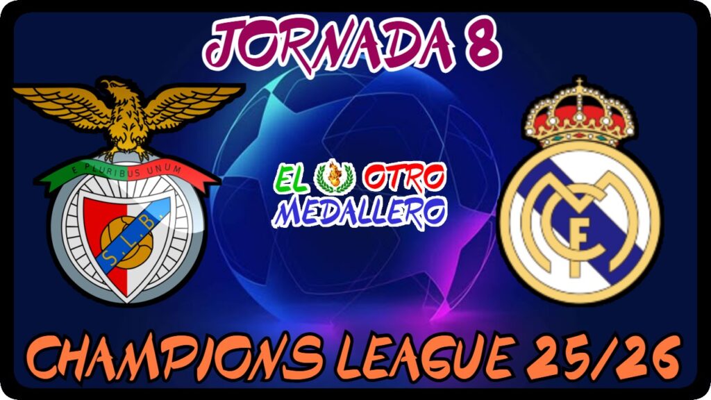 Resumen del octavo partido de la Champions League 25/26, con el Real Madrid buscando ya sentenciar ese pase a los octavos de final dentro de forma directa, en casa de un Benfica que necesita ganar y esperar un auténtico milagro si quiere poder meterse en la siguiente fase.