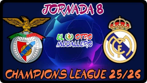 Benfica – Real Madrid / Jornada 8 / Champions League 25/26
