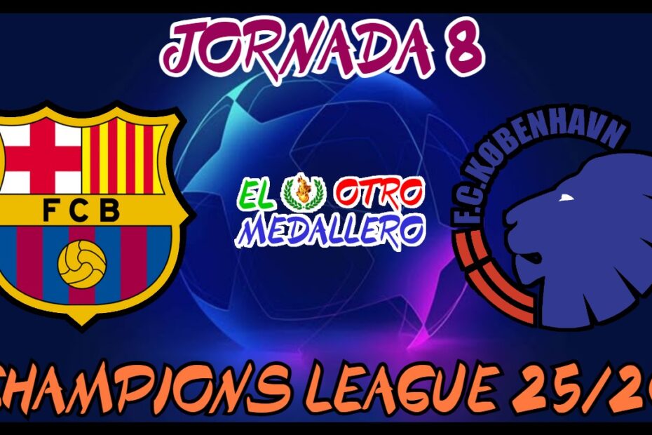Resumen del octavo partido de la Champions League 25/26, con el FC Barcelona que está obligado a ganar al Copenhague por la mayor cantidad de goles posible si quiere estar en ese TOP 8, y que además se enfrenta con un rival que está también obligado a ganar o quedaría eliminado de la competición.