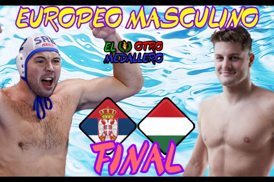 Resumen de la GRAN FINAL del europeo de Belgrado 2026, con Serbia y Hungría, las dos mejores selecciones del torneo que han llegado hasta aquí con un waterpolo tremendo, disputándose el título, y con este mismo enfrentamiento que ya lo consiguió vencer la propia Serbia en la main round.