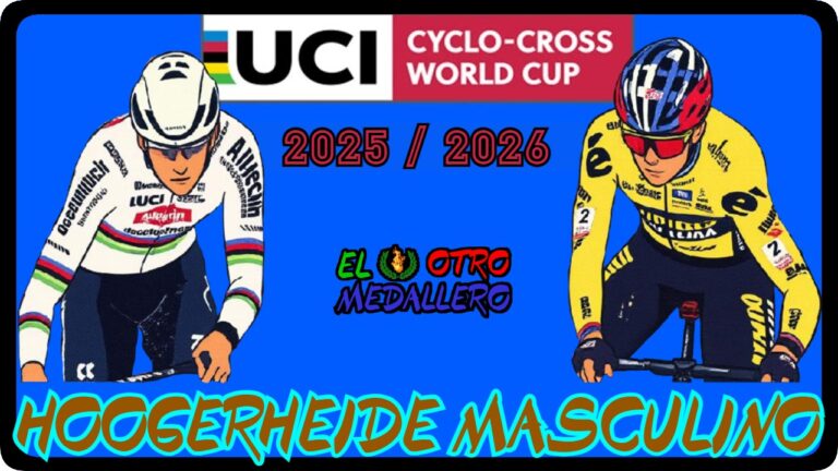 Resumen de la duodécima carrera del circuito de la World Cup de 25/26, con la llegada a Hoogerheiden y el título en juego todavía, con Mathiu van der Poel que necesita únicamente dos puntos para lograrlo, pero con Tibaut Nys que va a intentarlo todo para impedírselo.
