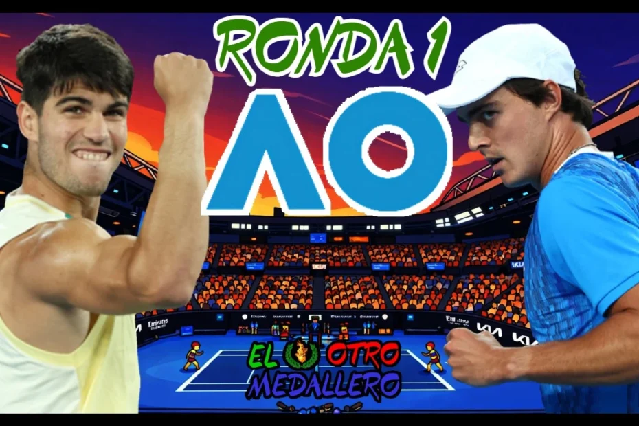 Resumen del debut de Carlos Alcaraz en el Open de Australia 2026, contra Adam Walton para iniciar de la mejor forma posible su andadura.