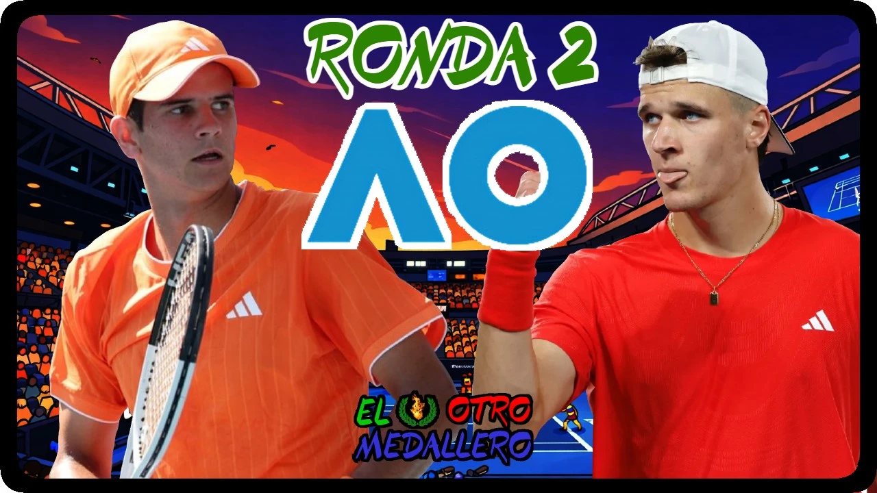 Resumen del segundo partido de Rafael Jodar en el Open de Australia 2026, la joven perla del tenis español que quiere continuar haciendo historia e imponerse ahora a Jakub Mensik, el ganador del Máster 1000 de Miami 2025.