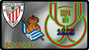 Resumen del partidazo de ida de la SEMIFINAL de la Copa del Rey 25-26, con Athletic Club y Real Sociedad protagonizando este gran derbi vasco para intentar adelantarse en la eliminatoria, con San Mamés rugiendo más que nunca.