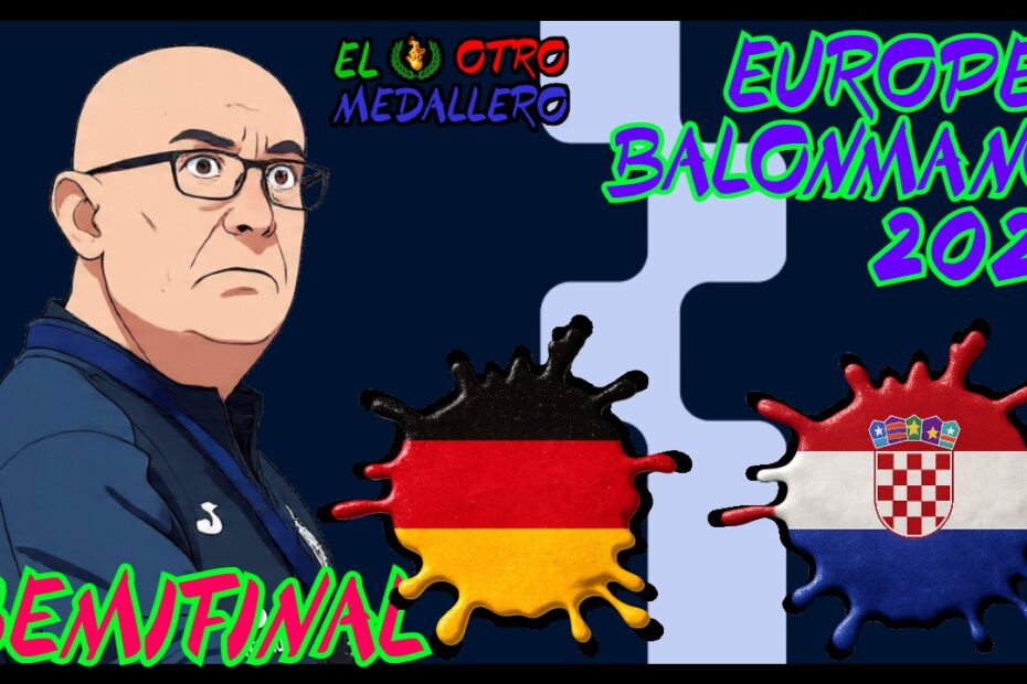 Resumen de la primera SEMIFINAL del Europeo de balonmano masculino de 2026 celebrado en Dinamarca, Suecia y Noruega, con Alemania y Croacia buscando meterse en la pelea por el título.