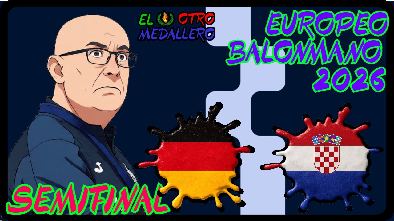 Resumen de la primera SEMIFINAL del Europeo de balonmano masculino de 2026 celebrado en Dinamarca, Suecia y Noruega, con Alemania y Croacia buscando meterse en la pelea por el título.