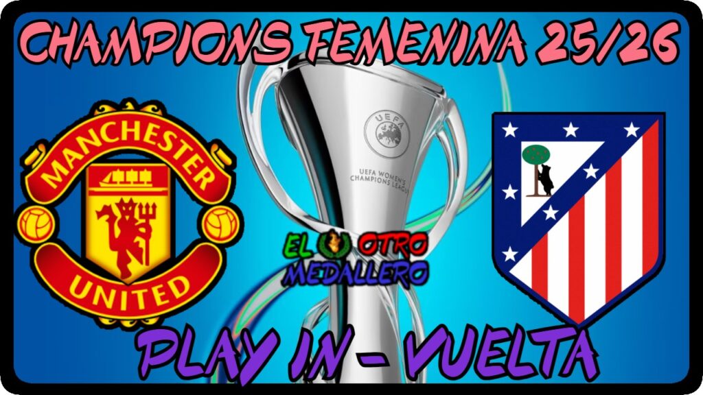 Resumen del partido de vuelta de la Champions Femenina 25/26, con el Atlético de Madrid buscando la remontada contra el Manchester United después de haber caído por tres goles en el duelo de ida, muy complicado pero no imposible, y como dice su lema "NUNCA DEJES DE CREER".