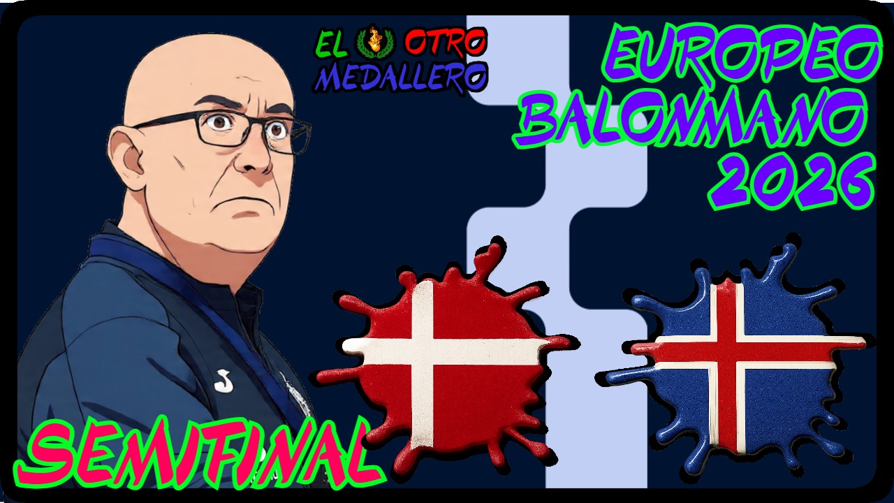Resumen de la primera SEMIFINAL del Europeo de balonmano masculino de 2026 celebrado en Dinamarca, Suecia y Noruega, con Dinamarca e Islandia buscando meterse en la pelea por el título.