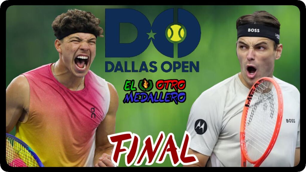Resumen de los FINAL del Master 500 de Dallas 2026, con Taylor Fritz y Ben Shelton completando el duelo yankee con el título en jugo.