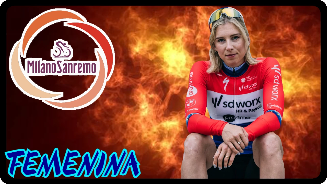 Resumen completo de la MIlán San Remo 2026, el primer monumento de la temporada con las SD Works como grandes rivales a batir.