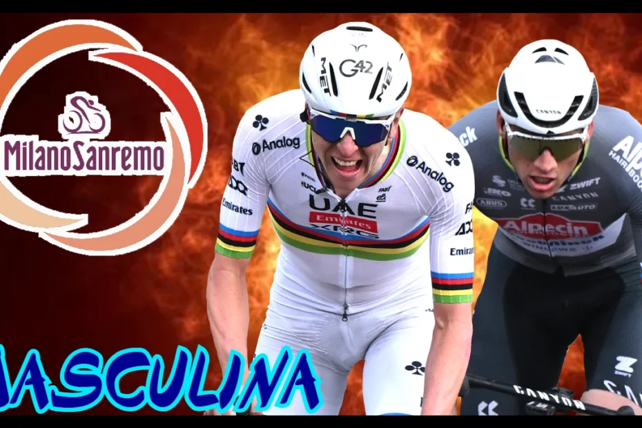 Resumen completo de la MIlán San Remo 2026, el primer monumento de la temporada con el gran duelo entre Tadej Pogacar y Mathiu van der Poel.