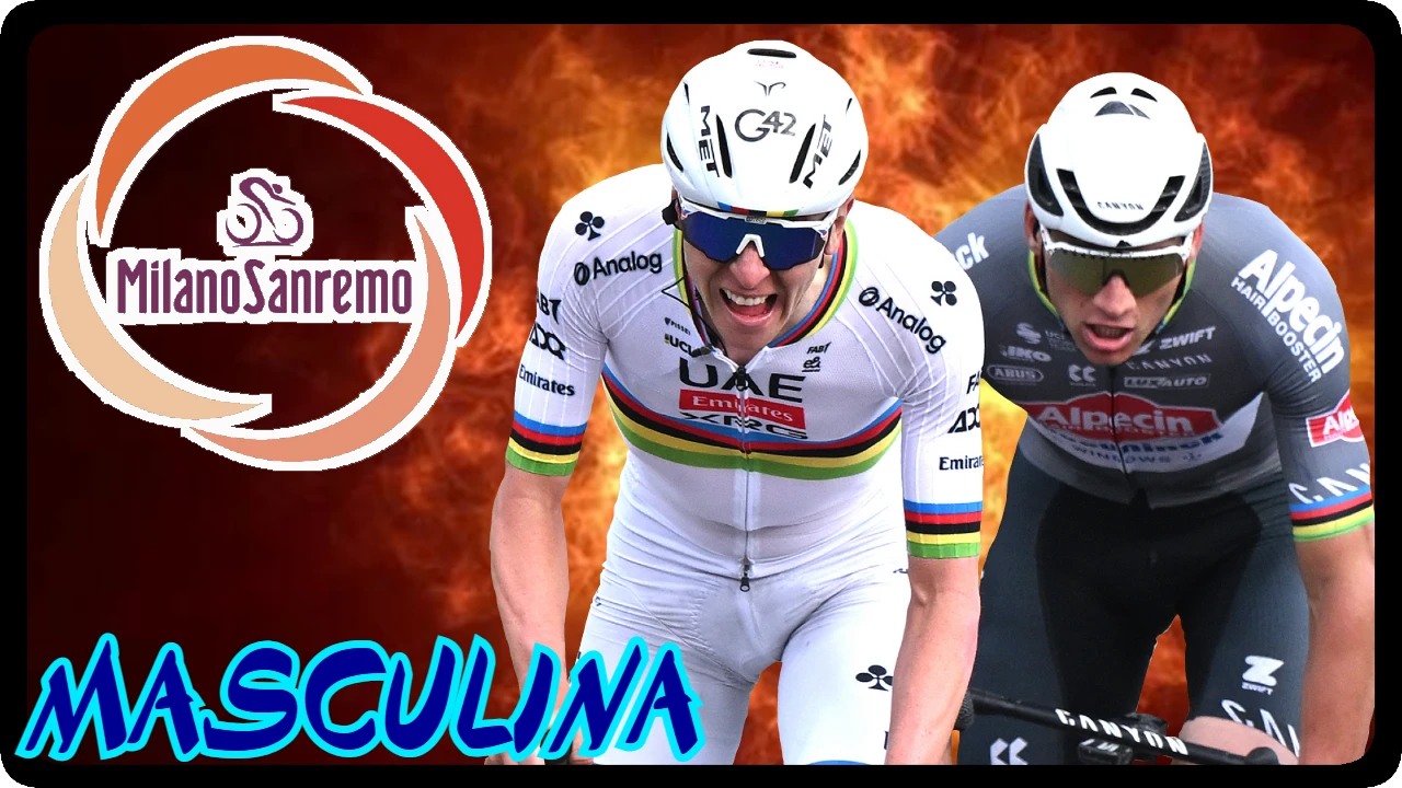 Resumen completo de la MIlán San Remo 2026, el primer monumento de la temporada con el gran duelo entre Tadej Pogacar y Mathiu van der Poel.