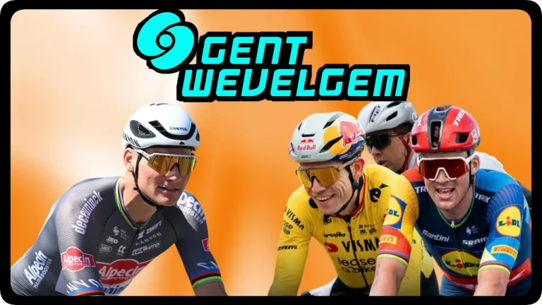 Resumen completo de los Campos de Flandes masculinos 2026, la antiguo Gante Wevelgem en la que continua la batalla sobre los adoquines.