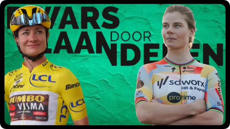 Resumen completo de la carrera de a Través de Flandes femeninos 2026, la última parada antes del segundo monumento de la temporada.