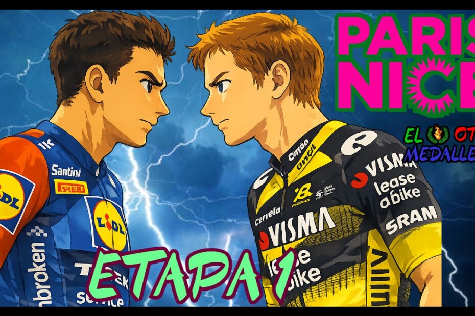 Resumen de la primera etapa de la París-Niza 2026, con una etapa llana para empezar a preparar las piernas de todos los ciclistas, y con Jonas VIngegaard como gran favorito a la clasificación general en una edición trepidante con Juan Ayuso y Paul Seixas como grandes rivales para el astro danés.