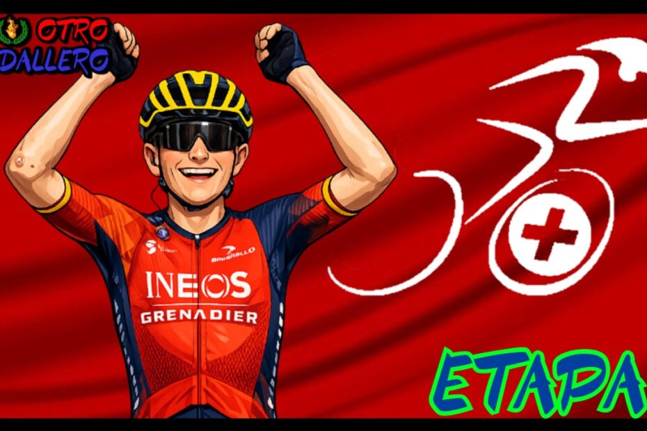 Resumen de la segunda jornada del Tour de Romandía de 2024, la primera etapa en línea después del prórrogo de ayer.