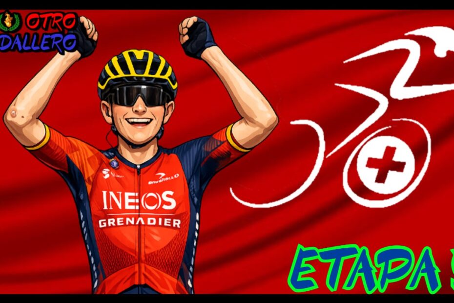 Resumen de la quinta etapa del Tour de Romandía de 2024, con Carlos Rodriguez a confirmar la gran victoria de esta carrera helvética.