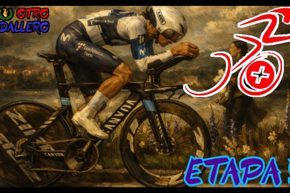 Resumen de la quinta y última etapa del Tour de Romandía de 2025, con una contrarreloj bastante dura para decidir al campeón.