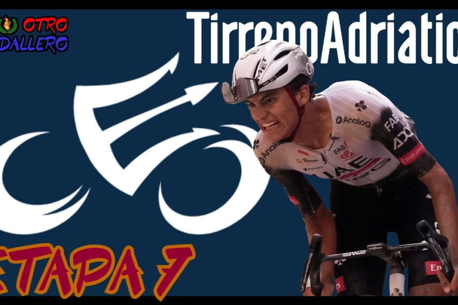 Resumen de la séptima y última etapa de la Tirreno-Adriático 2025, con una jornada que a priori debería de dilucidarse con una llegada masiva para los hombres más rápidos del pelotón, pero ojo con ese puerto intermedio porque puede servir para liarla parda.