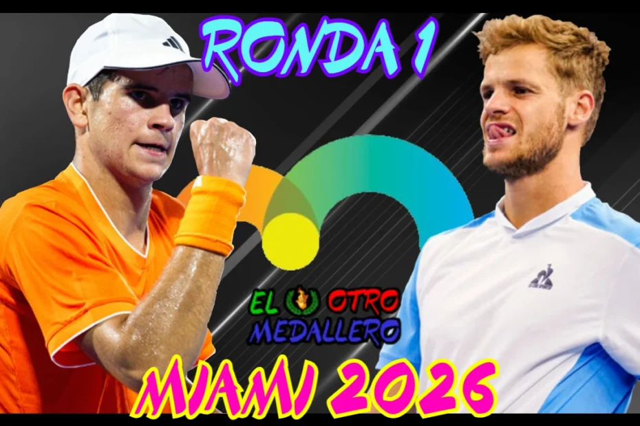 Resumen de la primera ronda de este Máster 1000 de Miami 2026, con Rafa Jódar buscando su primer triunfo triunfo contra Yannick Hanfmann.