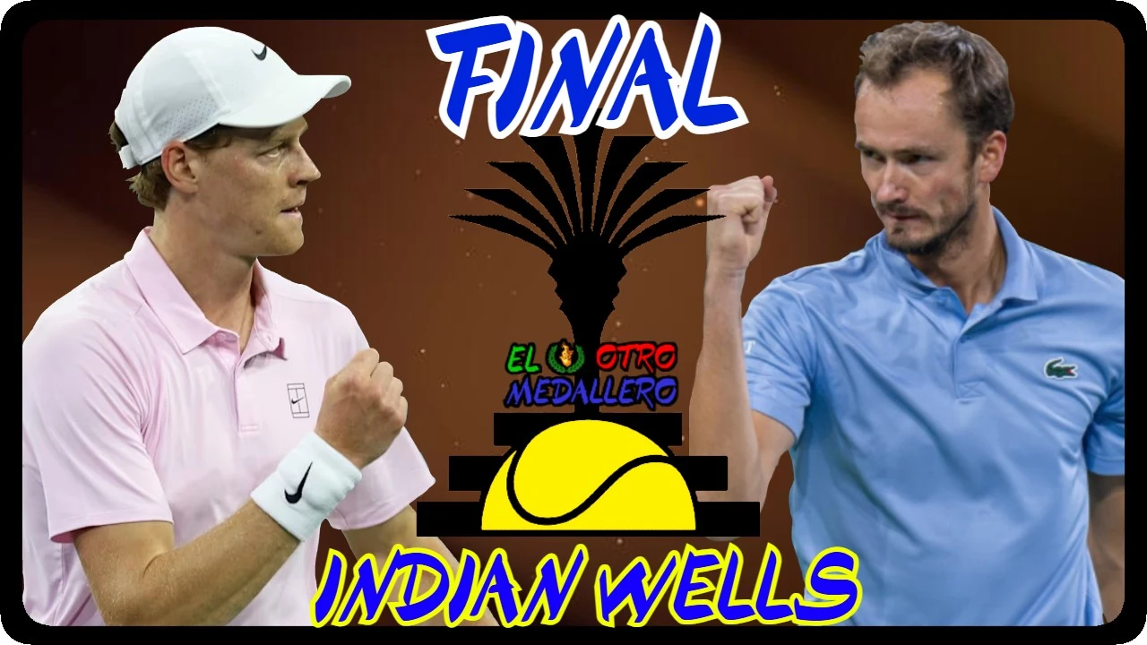 Resumen de la GRAN FINAL que tenemos en este Master 1000 de Indian Wells 2026, con Jannik Sinner y Daniil Medvedev en búsqueda del título, un partido que se prevee con una igualdad tremenda entre dos jugadoras que todavía no han perdido ni un solo set en todo el torneo.