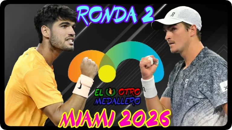 Resumen completo del debut de Carlos Alcaraz en este ATP 1000 de Miami, midiéndose a una de las grandes perlas del tenis como Joao Fonseca.