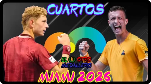 Martín Landaluce – Jiří Lehečka / Cuartos / Master 1000 Miami 2026