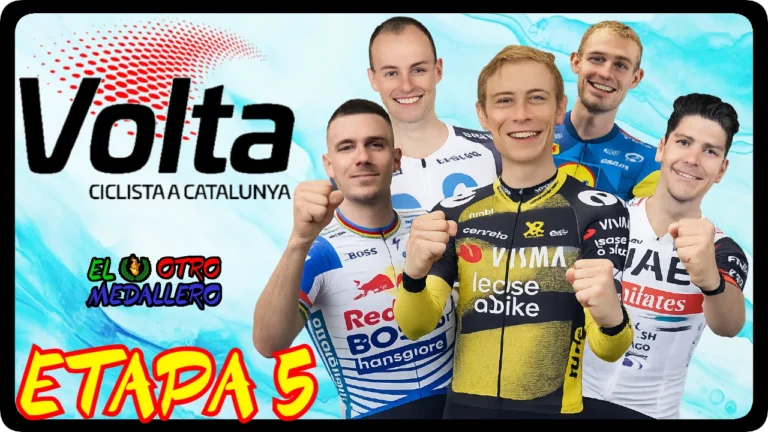 Resumen completo de la quinta etapa de la Volta a Catalunya 2026, con la primera etapa de gran montaña para empezar a ver las fuerzas de loas grandes líderes del pelotón.
