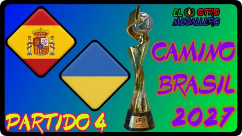 España – Ucrania / Grupo A3 / Clasificación Mundial Brasil 2027