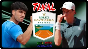 Resumen de la GRAN FINAL del Master 1000 de Montecarlo 2026, con Carlos Alcaraz y Jannik Sinner buscando el título y el Nº1 del mundo.