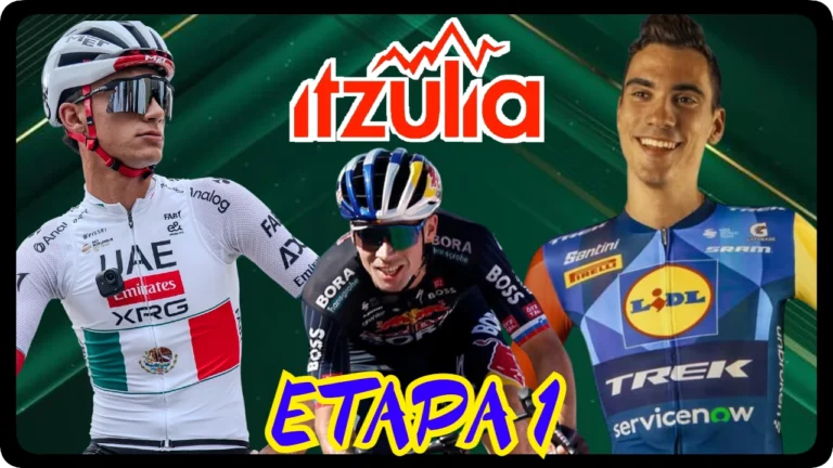 Resumen de la primera etapa de la Itzulia 2026, con una contrarreloj con la que poder empezar a ver quiénes llegan mejor a la carrera.