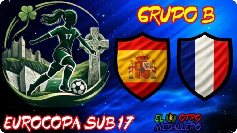 Resumen del segundo partido de España en la Eurocopa de Irlanda 2026, contra Francia en búsqueda del liderato de este grupo B.