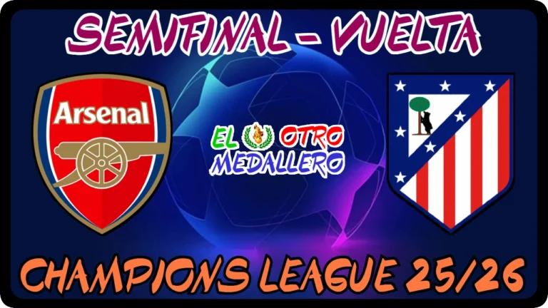 Resumen de la vuelta de las SEMIFINALES de la Champions League 25/26, con un partidazo tremendo entre el Atlético de Madrid y Arsenal.