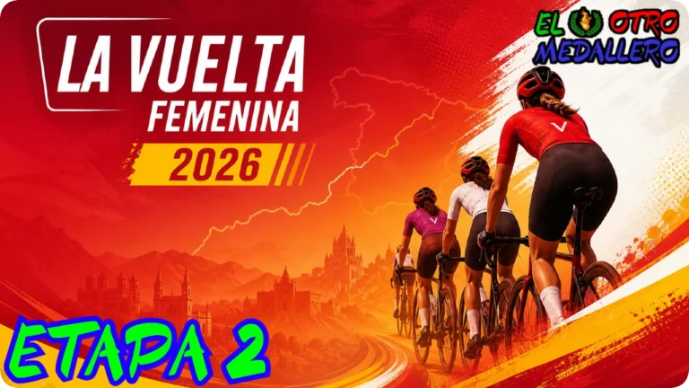 Resumen de la segunda etapa de la Vuelta a España Femenina de 2026, con una nueva etapa rompepiernas por tierras gallegas.