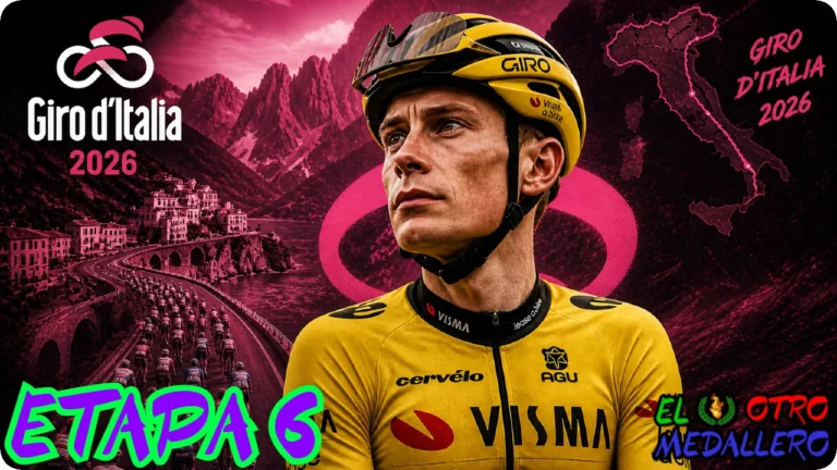 Resumen completo de la etapa 6 del Giro de Italia de 2026, con una etapa tranquila para preparar la batalla de la gran montaña.