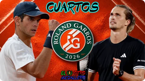 Rafa Jodar – Alexander Zverev / Cuartos / Roland Garros 2026