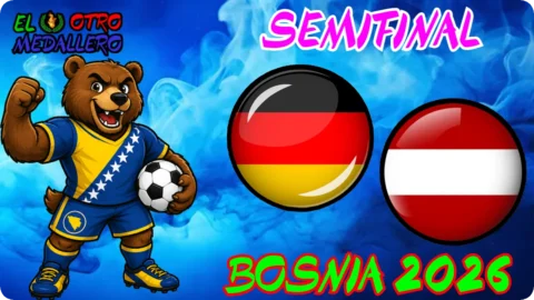 Alemania – Austria / Semifinal / Eurocopa Bosnia y Herzegovina 2026