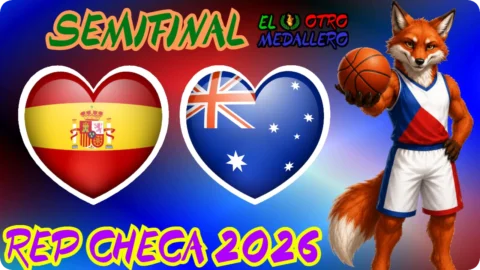 España – Australia / Semifinal / Mundial sub 17 Rep. Checa 2026