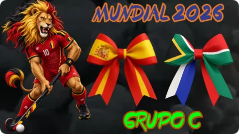 España – Sudáfrica / Grupo C /  Mundial Hockey 2026