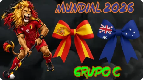 España – Australia / Grupo C /  Mundial Hockey 2026