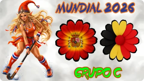 España – Bélgica / Grupo C /  Mundial Hockey 2026
