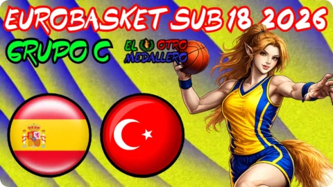 España – Turquía / Grupo C / Eurobasket sub 18 Estocolmo 2026