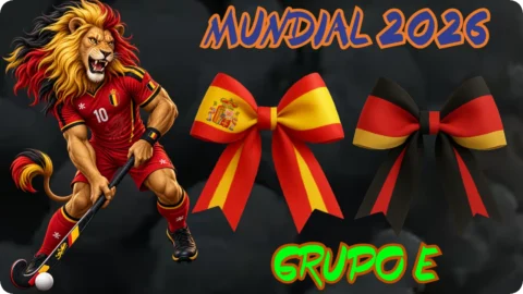 España – Alemania / Grupo E /  Mundial Hockey 2026