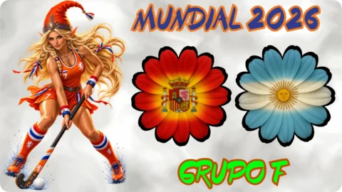 España – Argentina / Grupo F / Mundial Hockey 2026