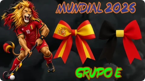 España – Bélgica / Grupo E /  Mundial Hockey 2026