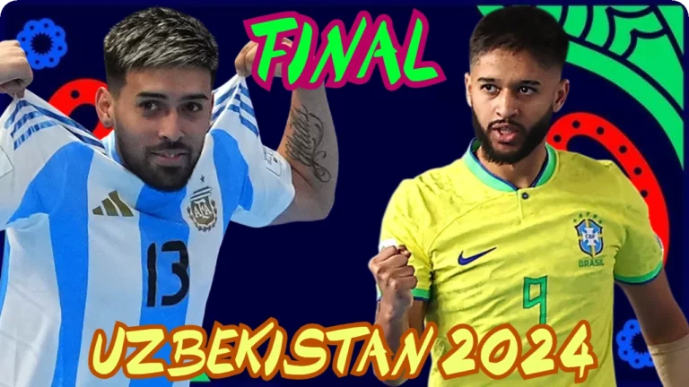 BRASIL ARGENTINA FINAL MUNDIAL FUTBOL SALA 2024 MASCULINO