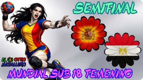 España – Egipto / Semifinal /  Mundial sub 18 Rumanía 2026