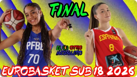 España – Francia / FINAL / Eurobasket sub 18 Estocolmo 2026
